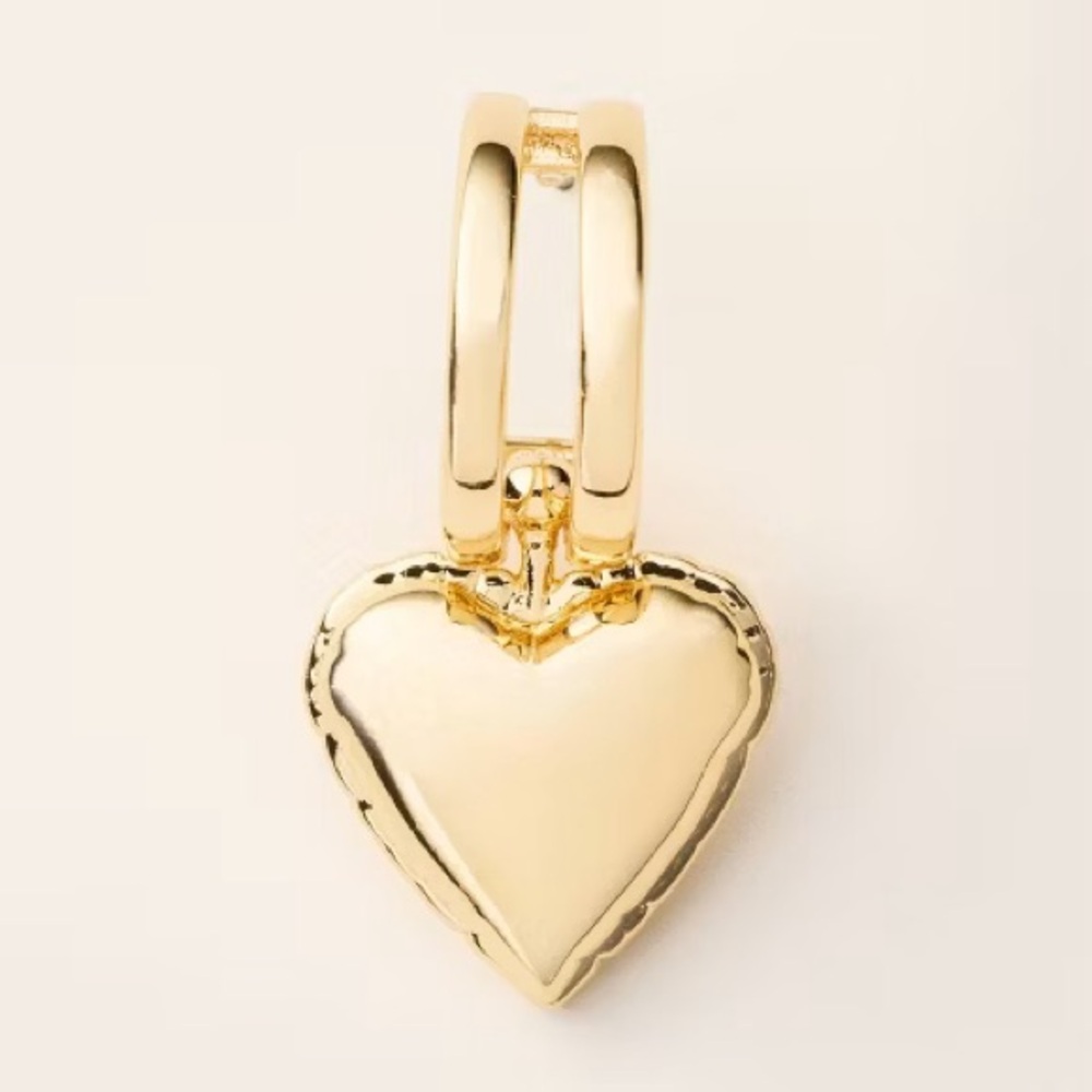 NWT Balloon Heart Drop Earrings - kate spade new york x Target Gold Valentine’s - Picture 2 of 6